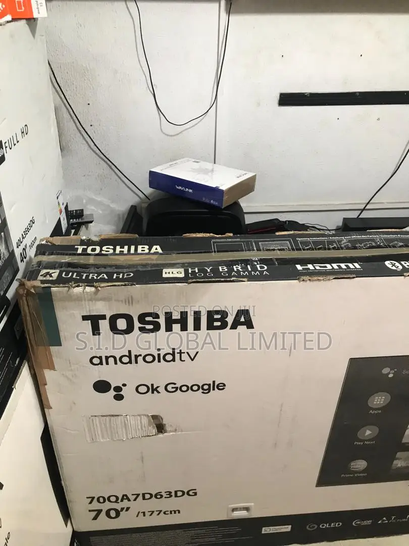 Slightly New Toshiba 70" Qled Android Tv