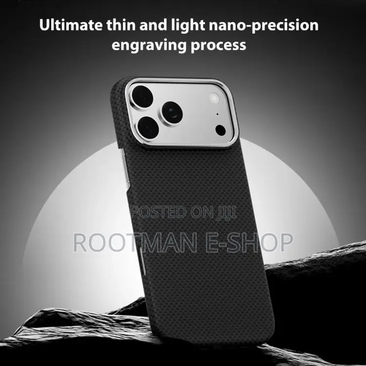 iPhone 17 Pro Max Nanofiber Magsafe Magnetic Phone Case
