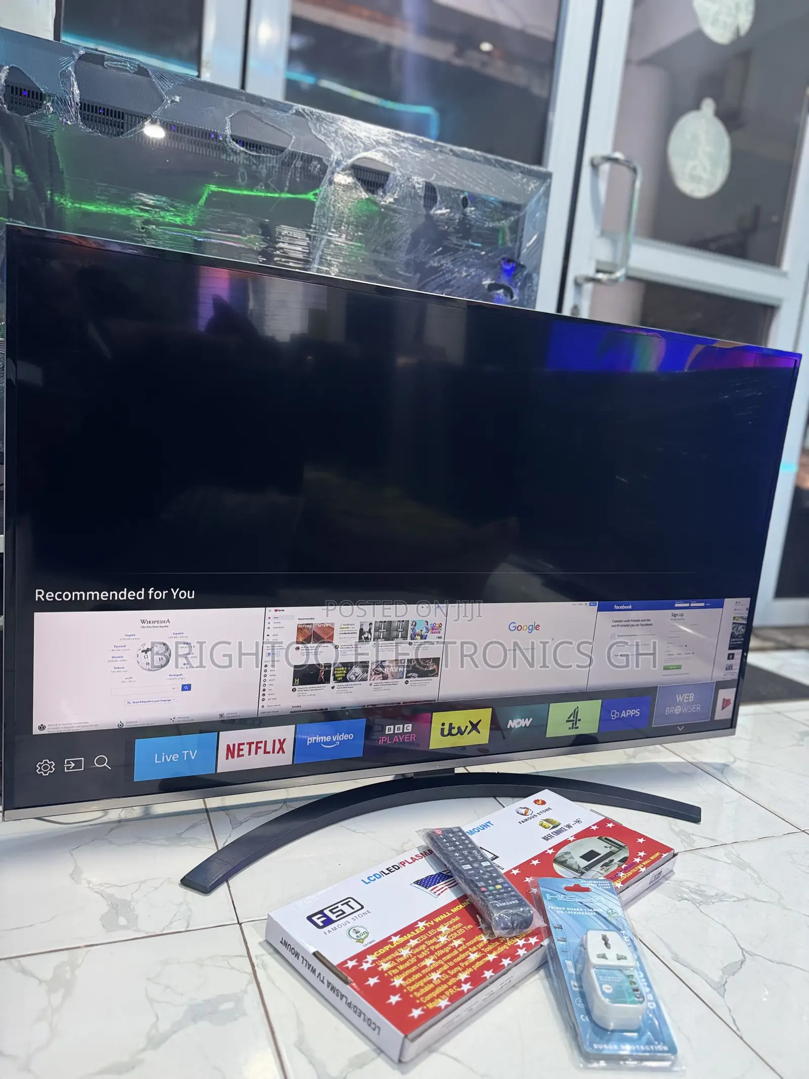 50inches Full Digital Satellite Ultra Hd Led Smart Samsung Tv