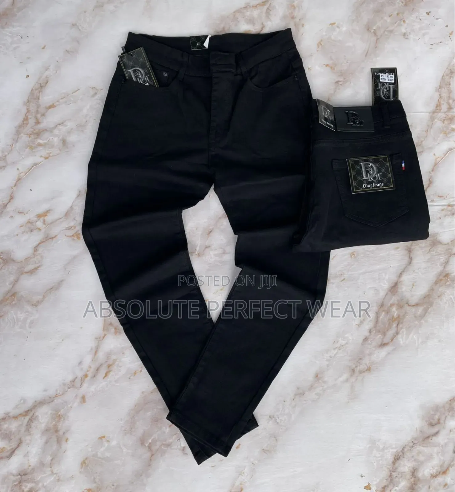 Black Jeans Luxe for Men in All Size
