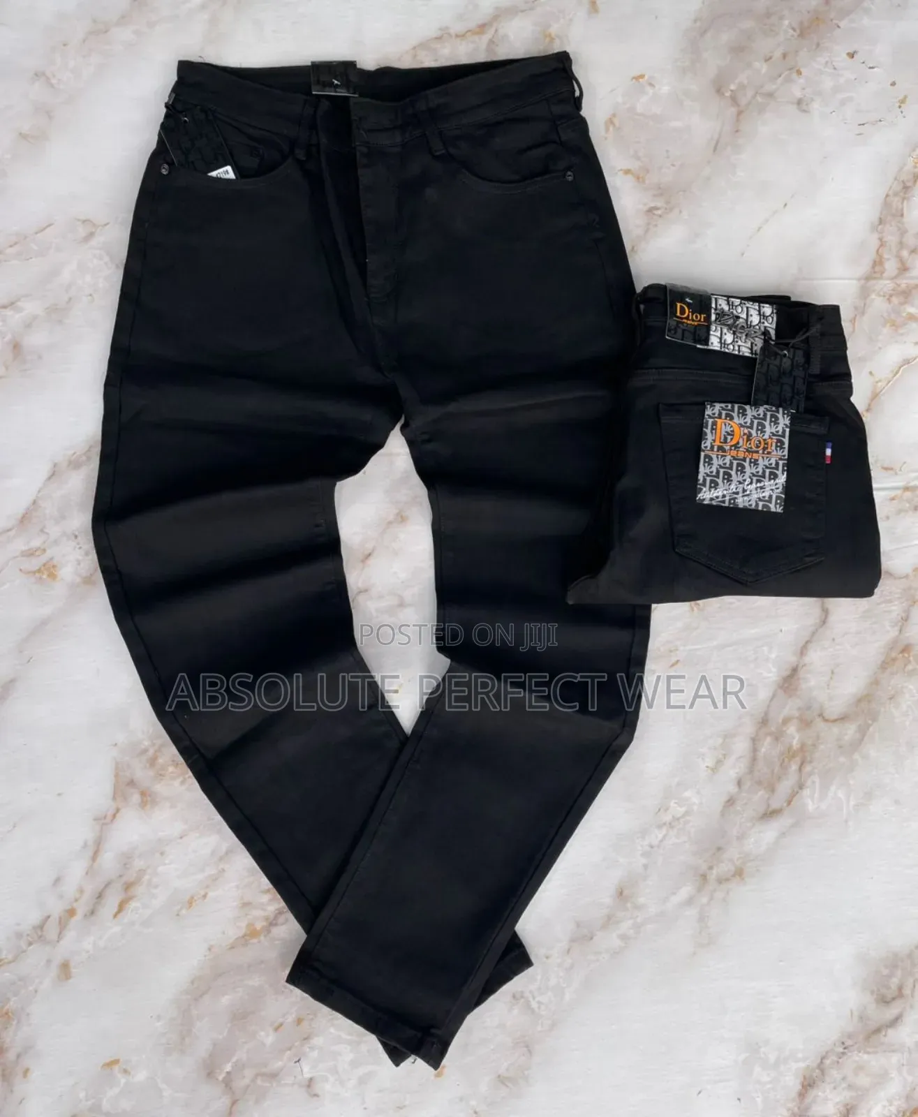 Black Jeans Luxe for Men in All Size