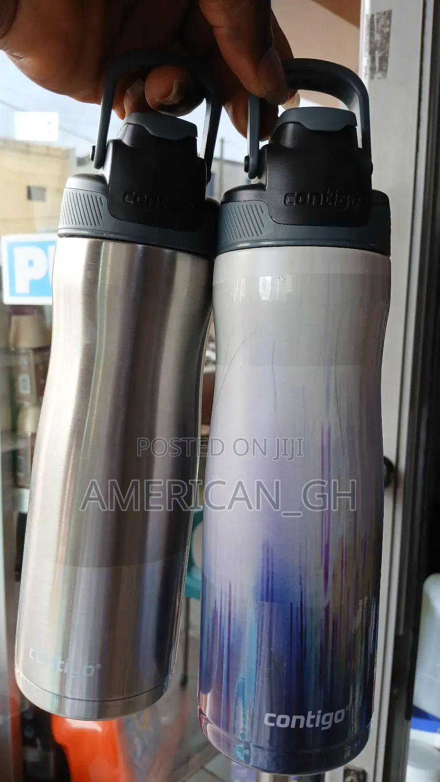 Contigo Stainless Steel Water Bottle, 592ml (24hrs Cold)
