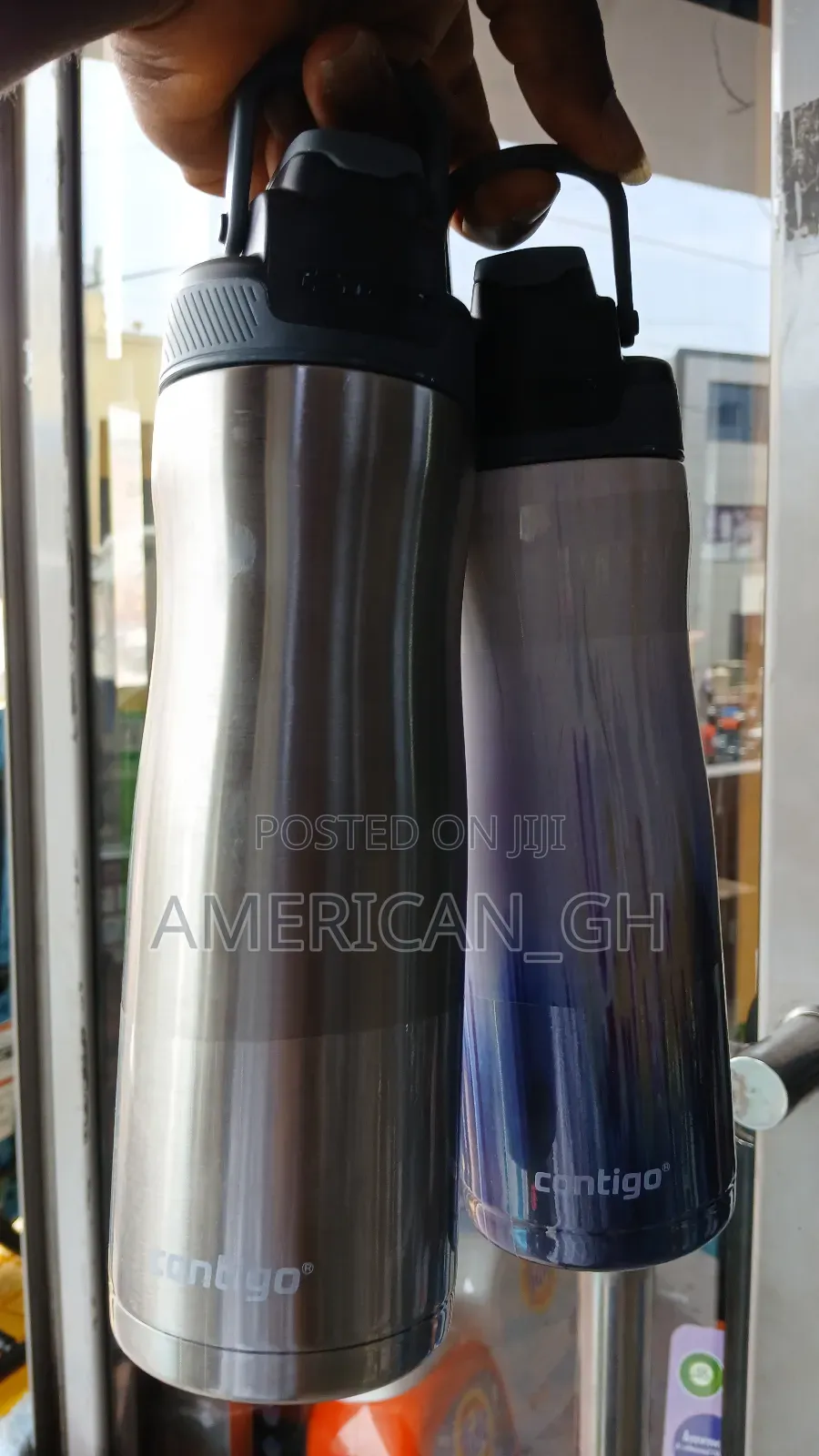 Contigo Stainless Steel Water Bottle, 592ml (24hrs Cold)