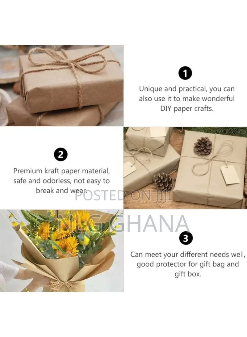 38cm/15" Width Kraft Paper Diy Gift Wrapping. Tvx29399