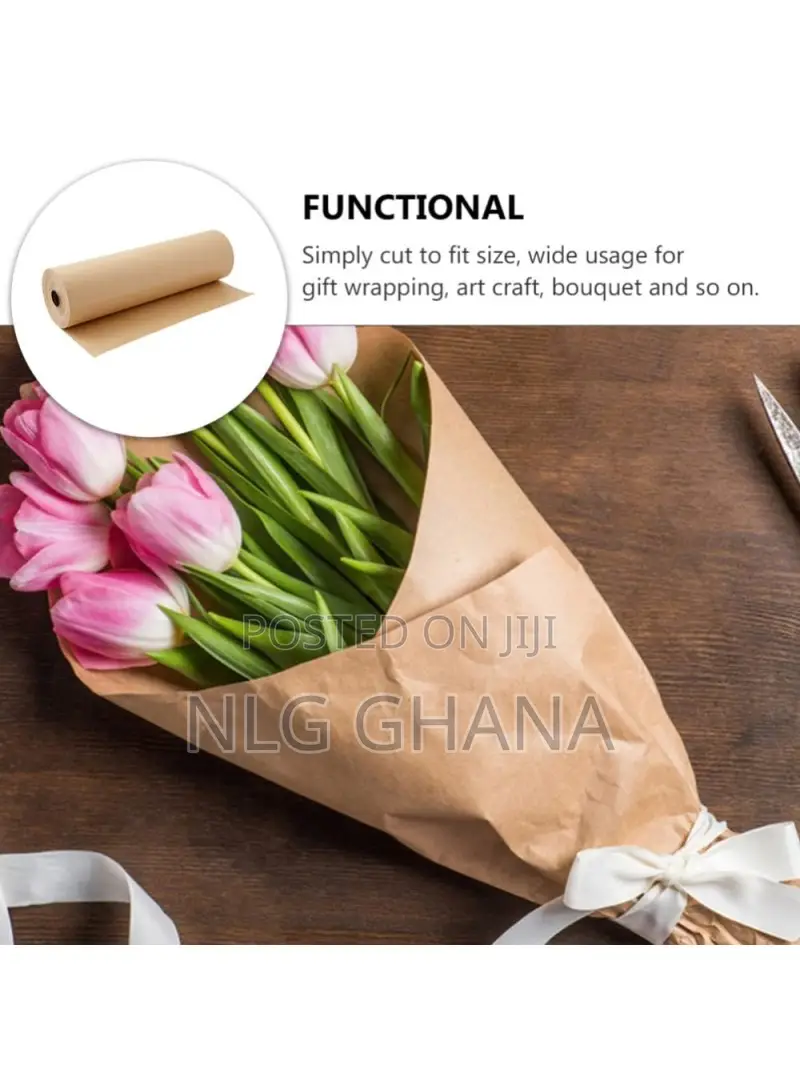 38cm/15" Width Kraft Paper Diy Gift Wrapping. Tvx29399