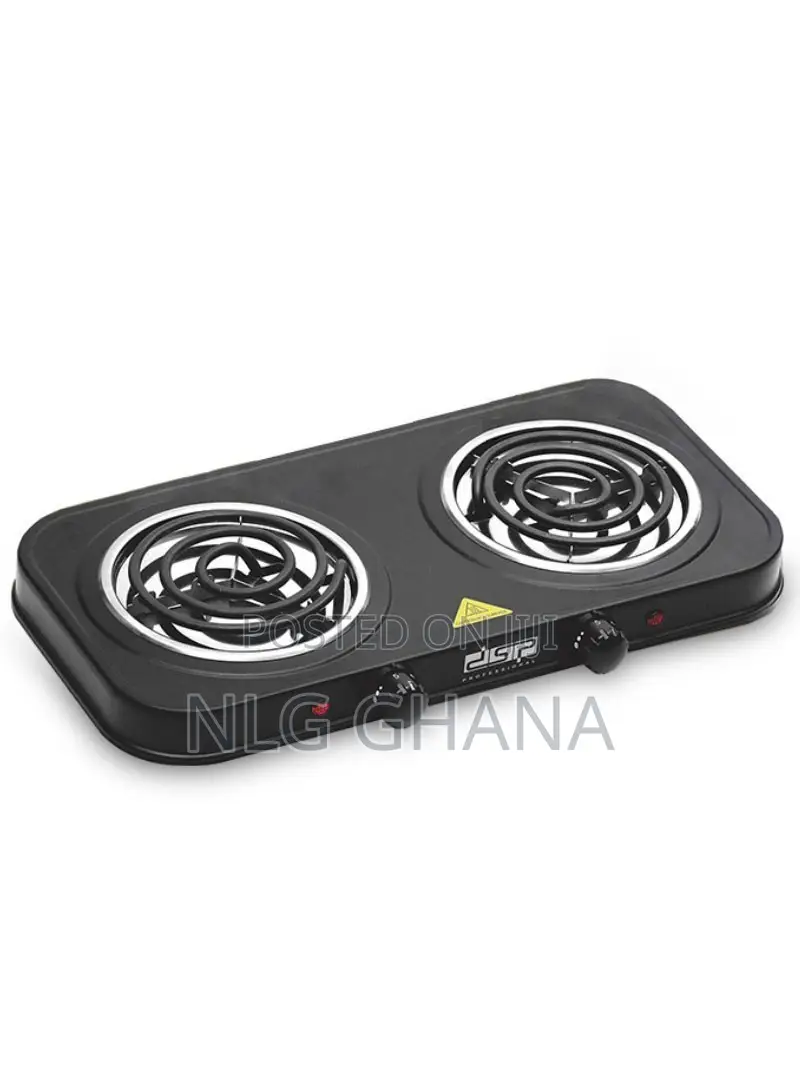 1000w Double Burner Electric Hot Plate Countertop. Ghx2168