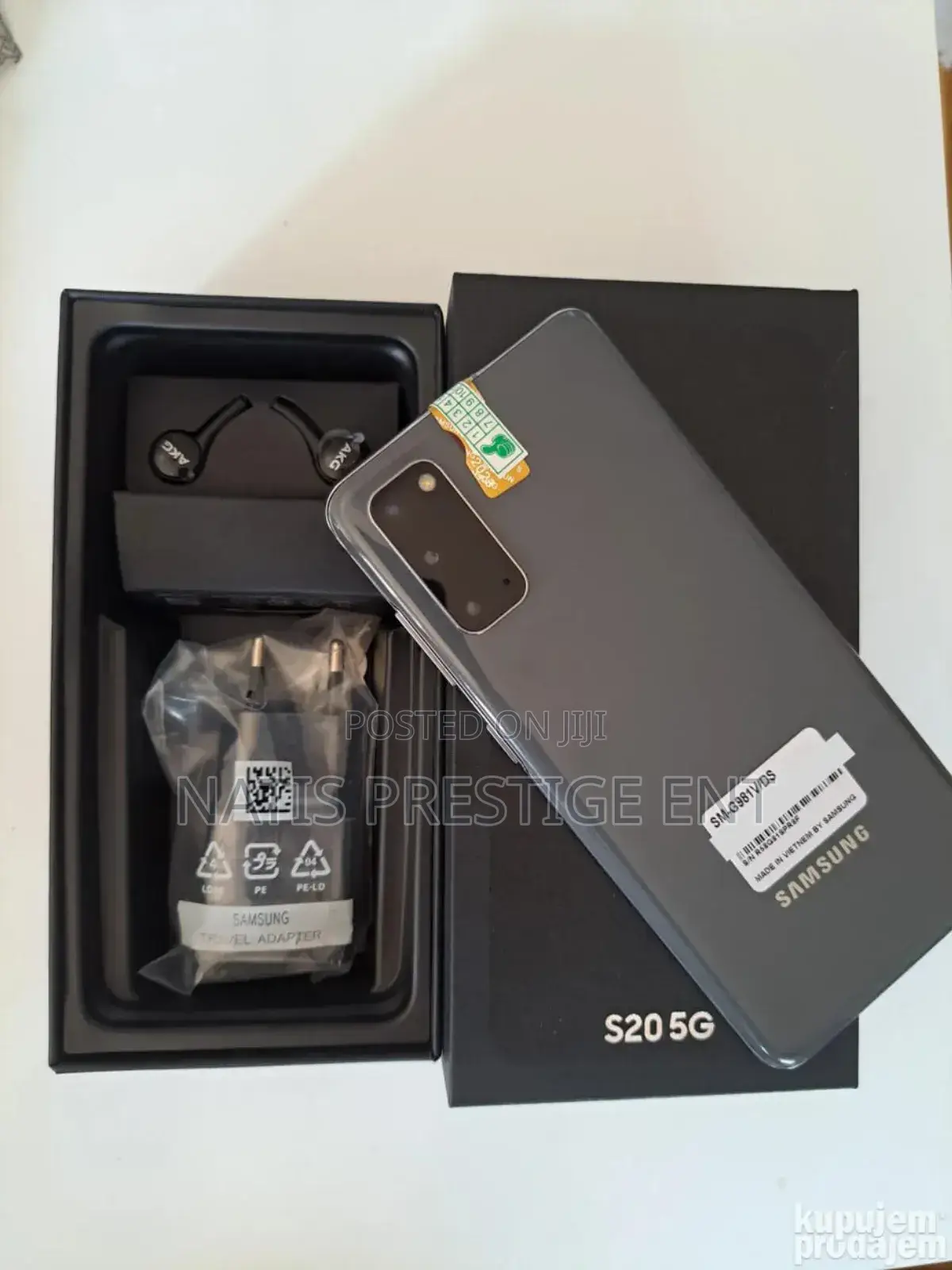 New Samsung Galaxy S20 128 GB Black