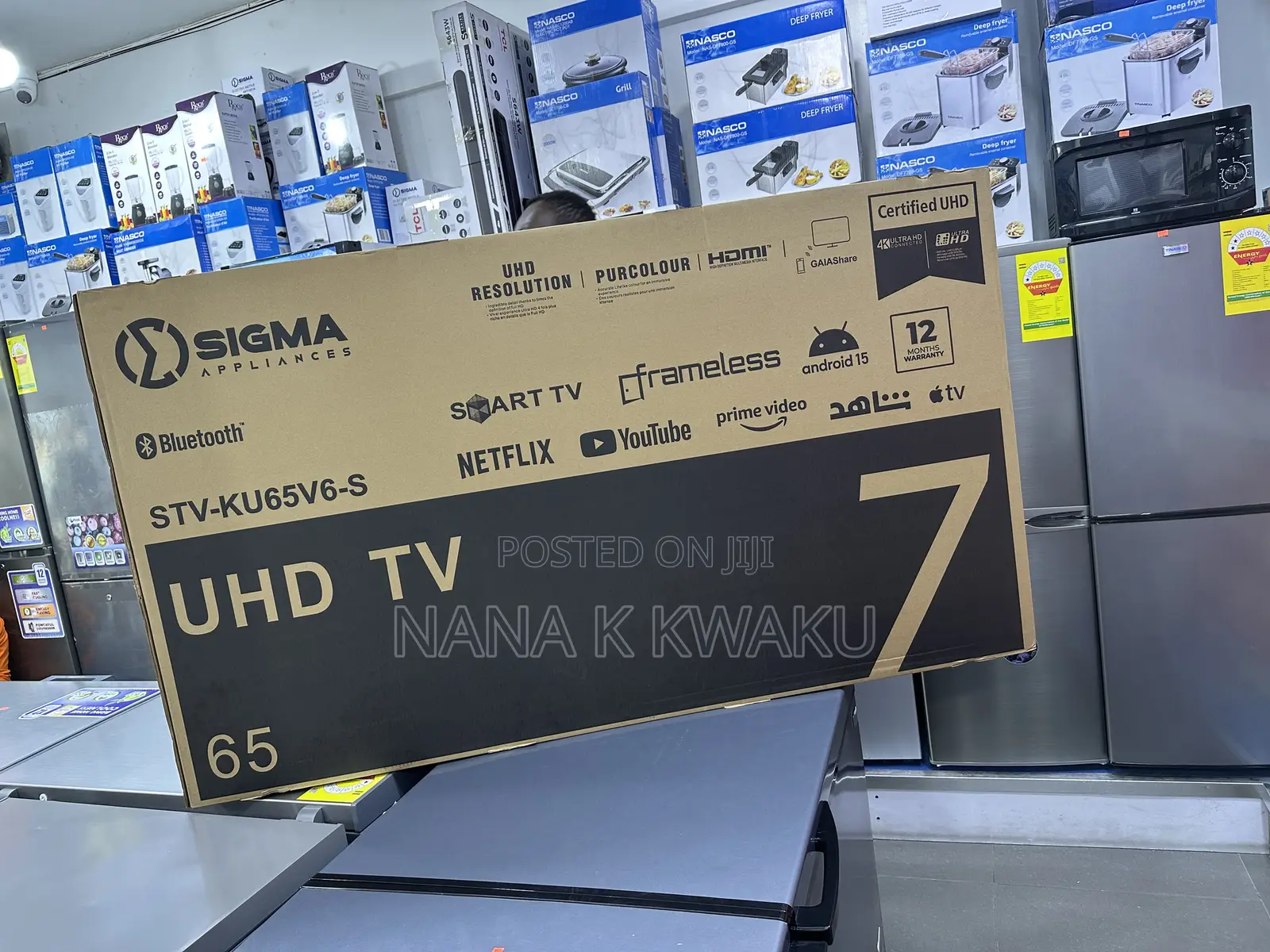 Cool Price Sigma 65inches Smart Digital Tv