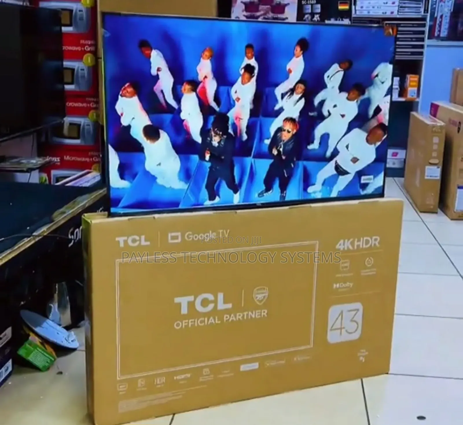 TCL 43” G60k Uhd Hotel Tv 43g60k-Iu