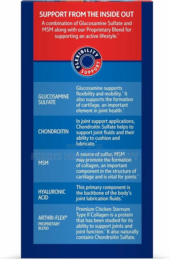21st Century Arthri-Flex Advantage + Vitamin D3, 120 Coated Tablets