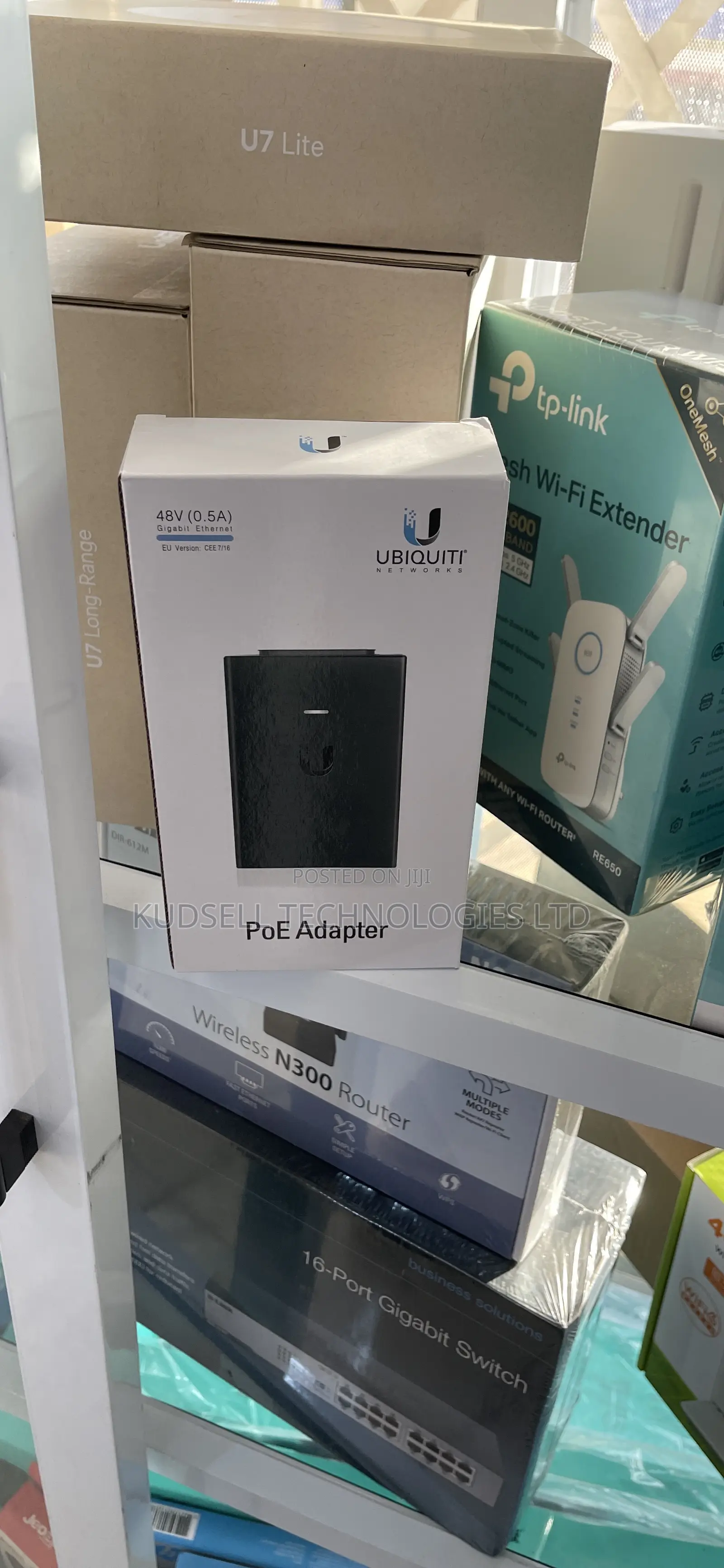 Ubiquiti Poe Adapter Poe 48-24g Access Point 48v 