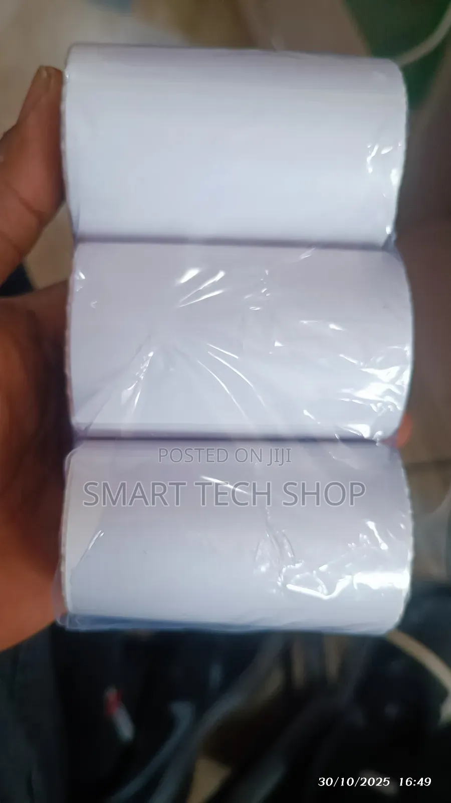 Thermal Label Paper 80mmx50mm 100 Labels Per Roll