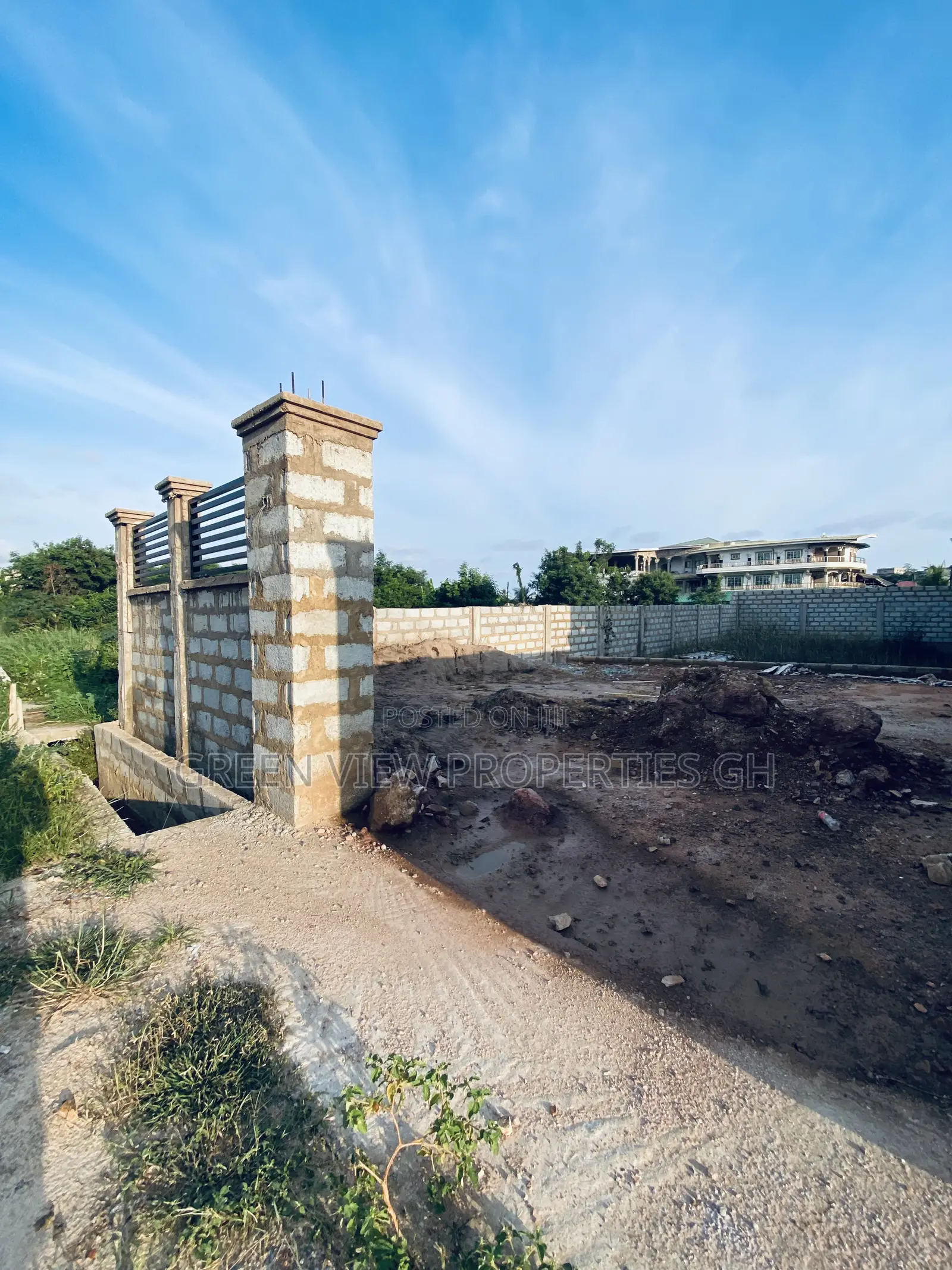 Roadside Half Plot Land for Sale at Old Barrier Bf the West Hills Mall