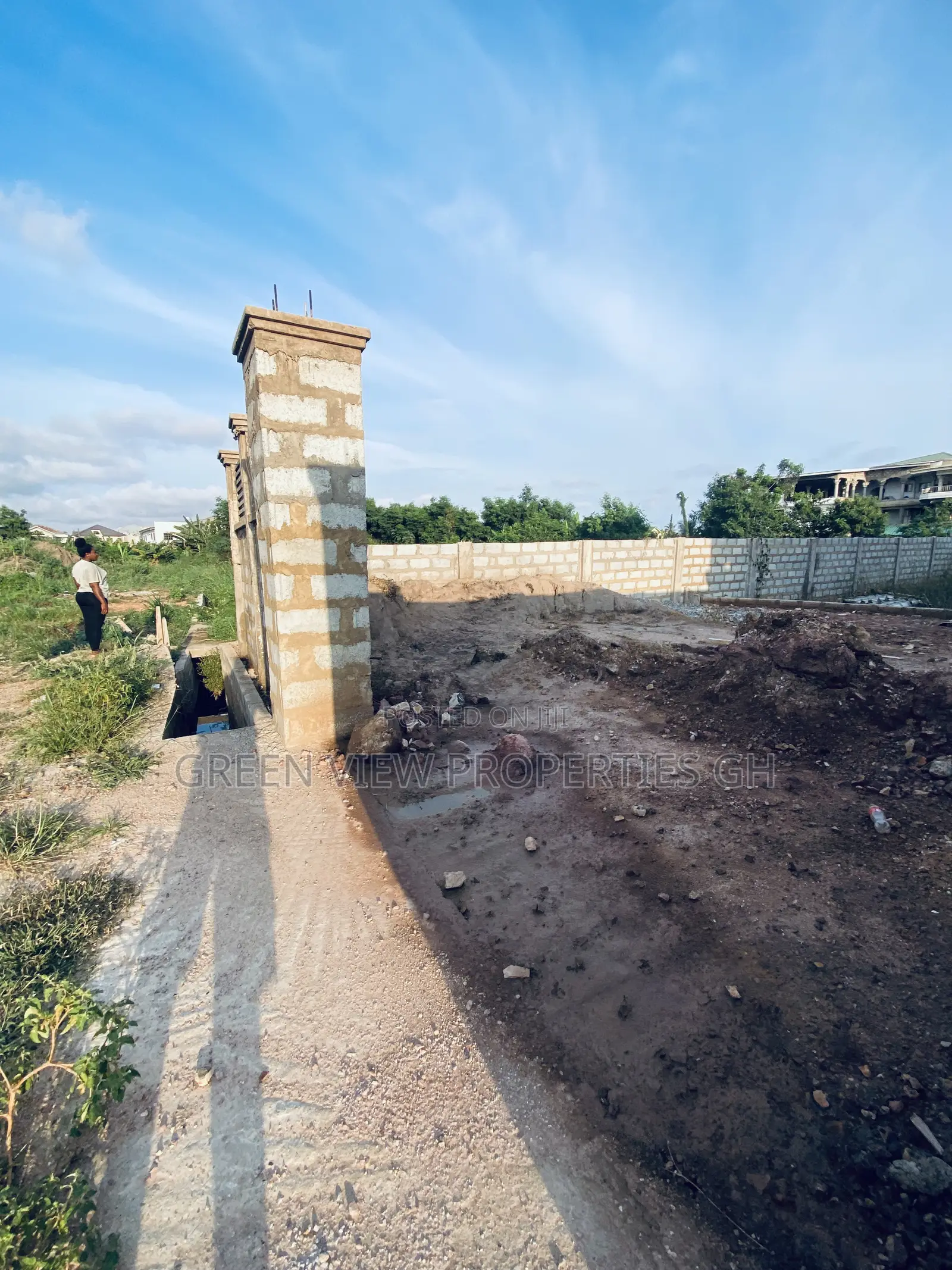 Roadside Half Plot Land for Sale at Old Barrier Bf the West Hills Mall