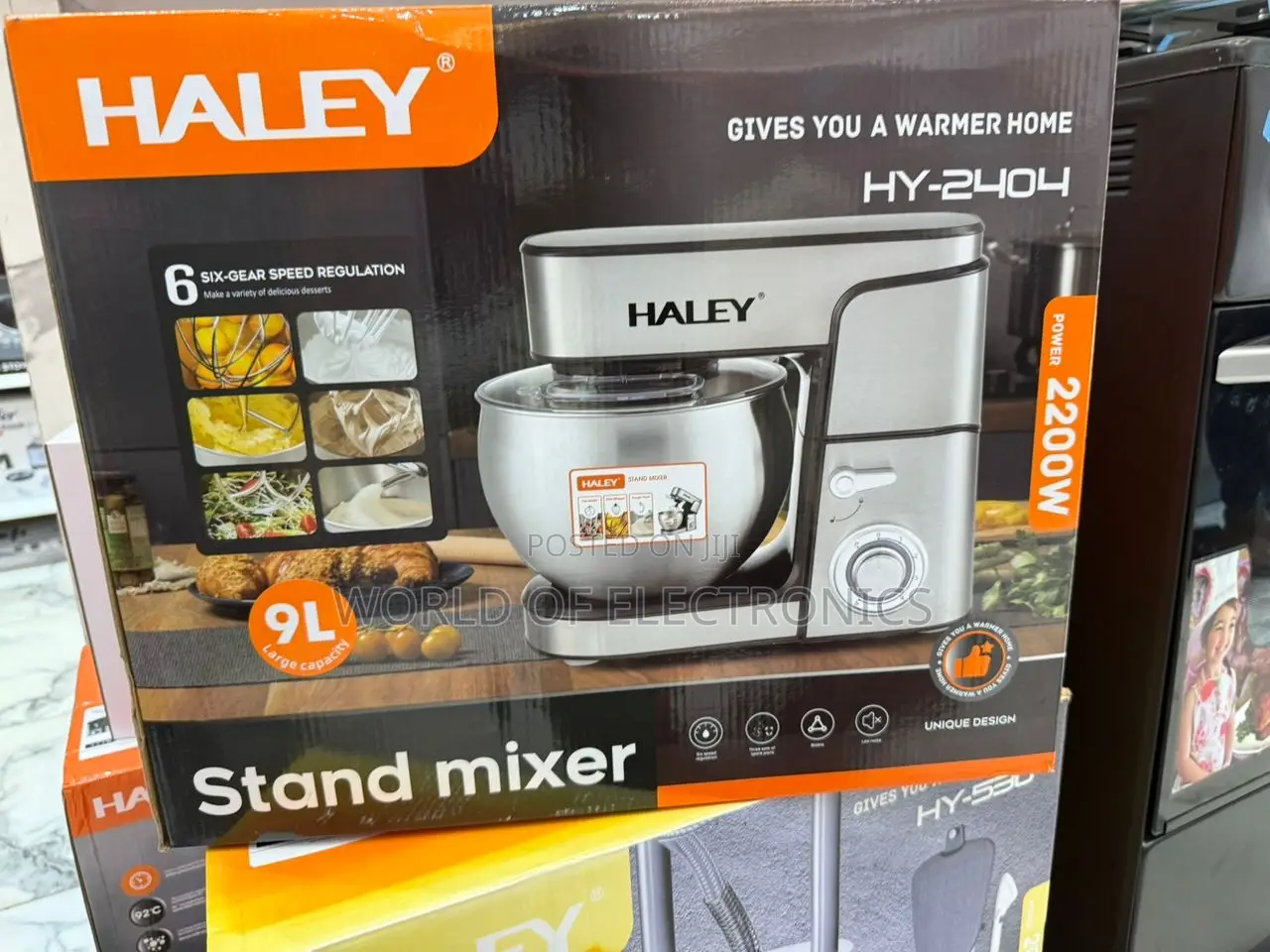 Zealous Sleek Haley-Hy-2407 Halley Stand Mixer BLTR