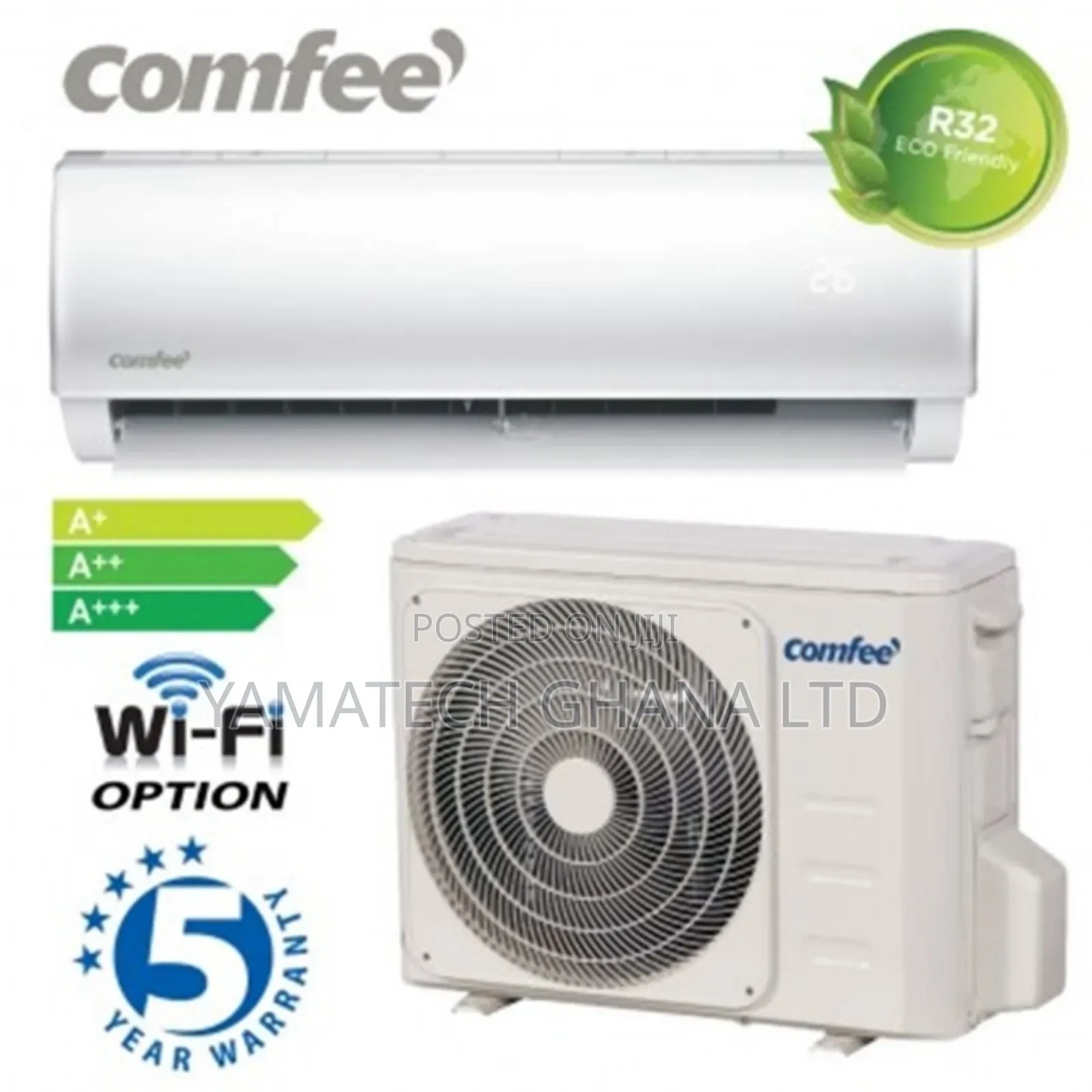 Comfee 2.0hp Inverter Conditioner With Wifi Feature