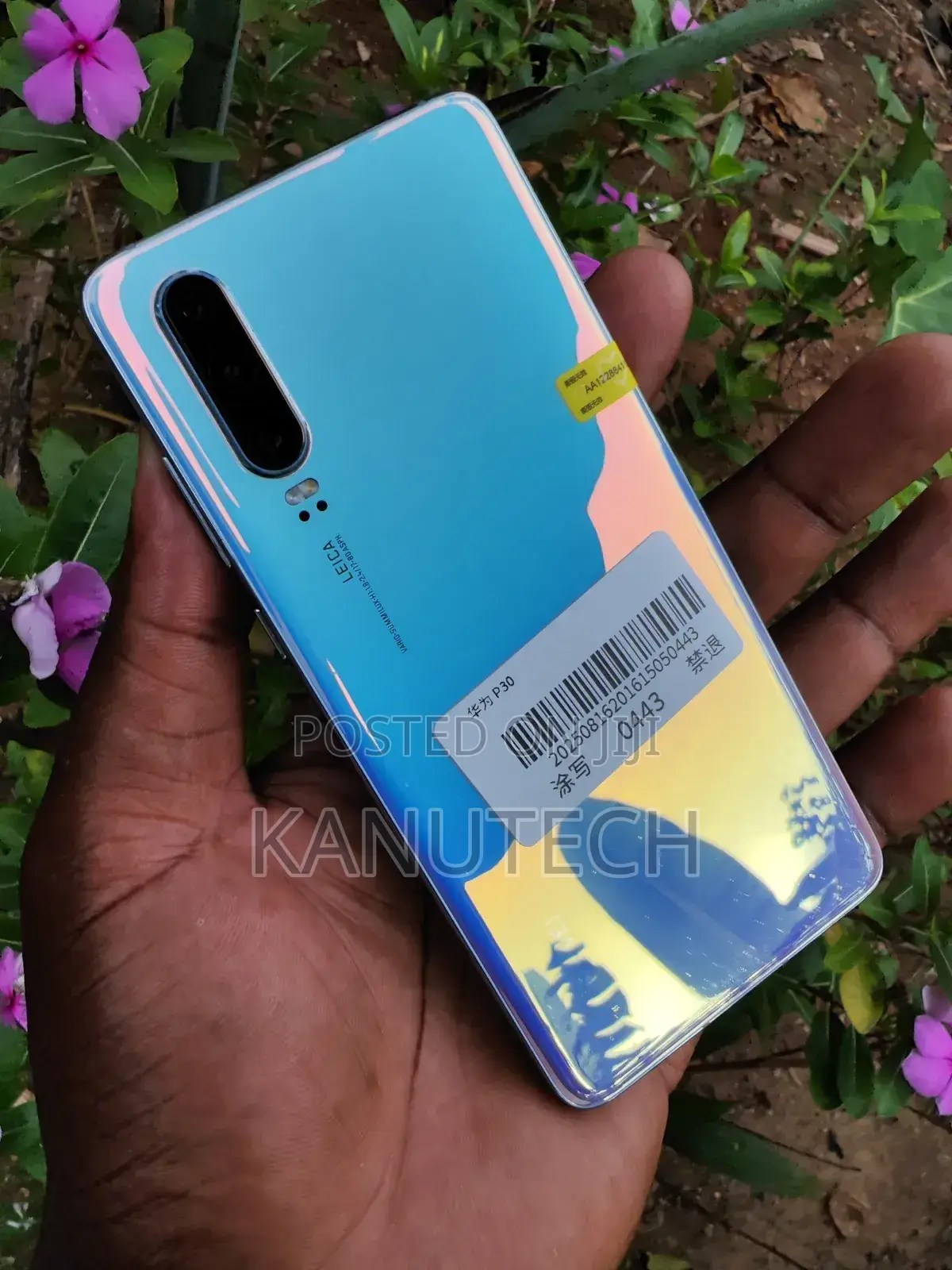New Huawei P30 128 GB Blue