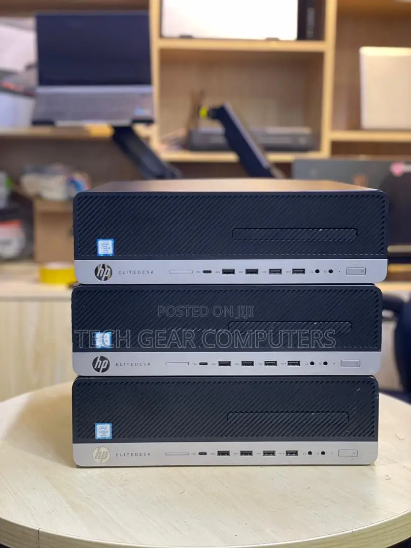 Desktop Computer HP EliteDesk 800 G3 8GB Intel Core i5 SSD 256GB