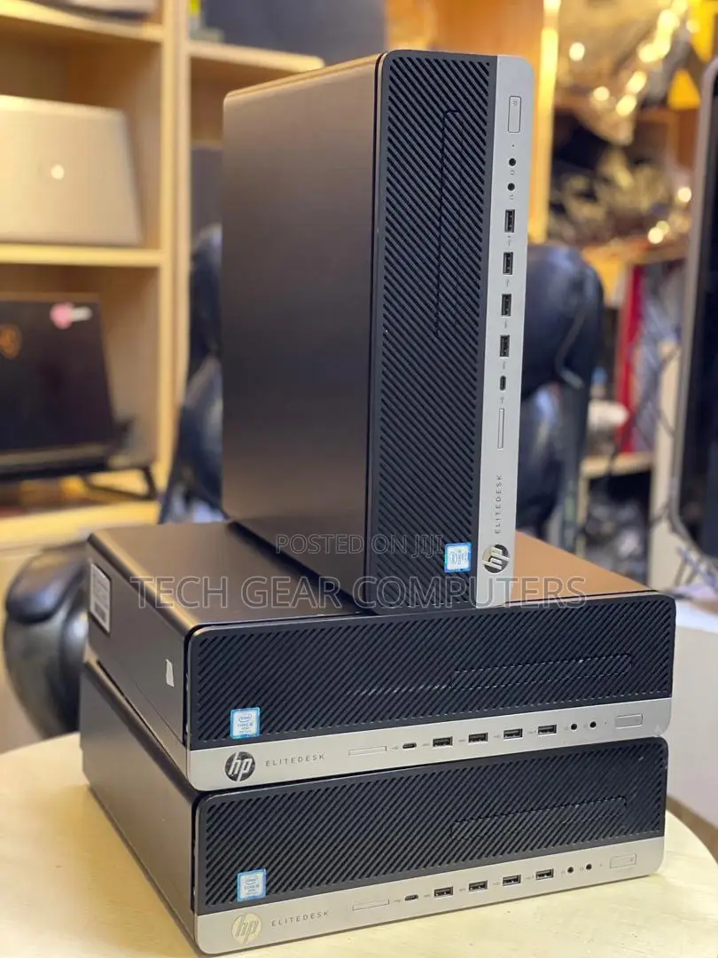 Desktop Computer HP EliteDesk 800 G3 8GB Intel Core i5 SSD 256GB