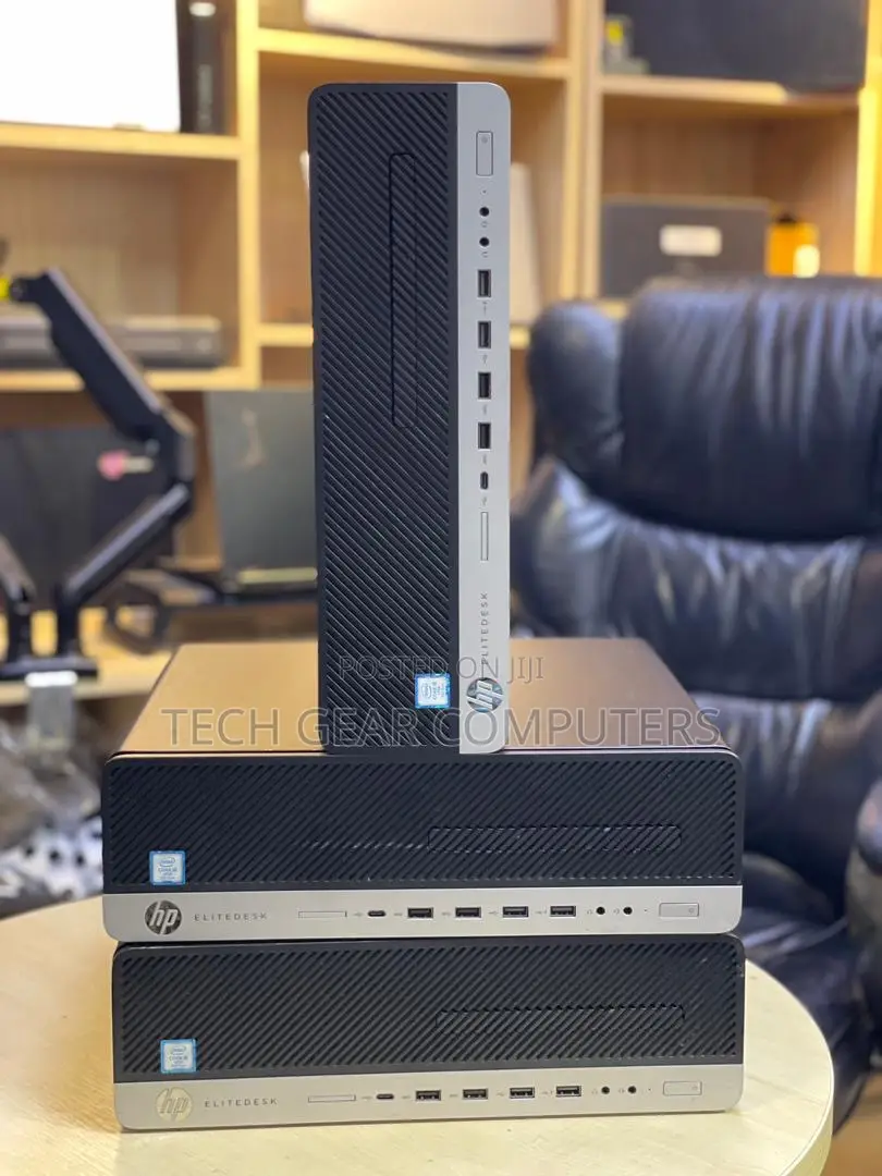 Desktop Computer HP EliteDesk 800 G3 8GB Intel Core i5 SSD 256GB