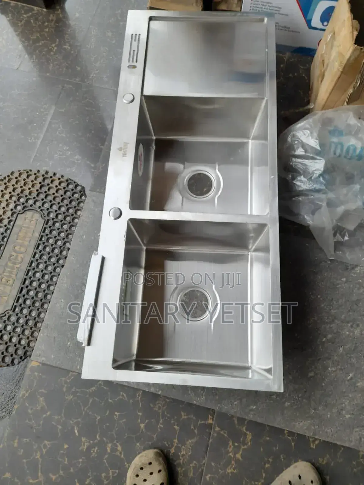 Double Bowl Single Arm Harmony Sink