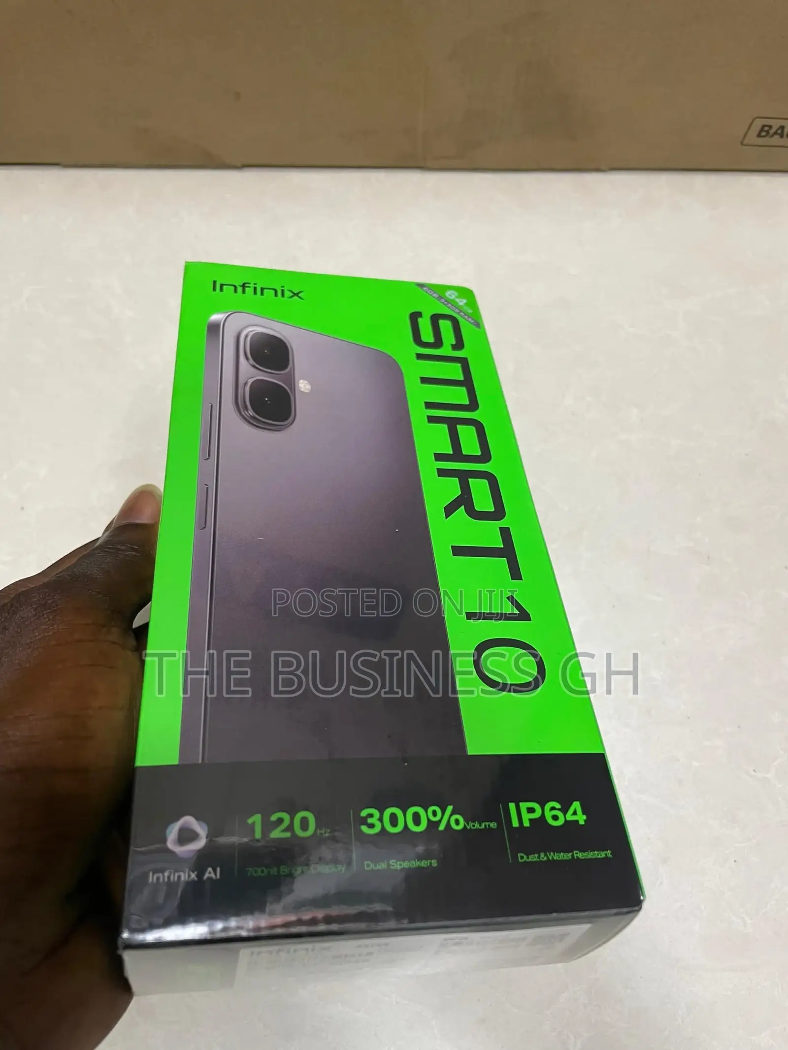 New Infinix Smart 10 64 GB Black