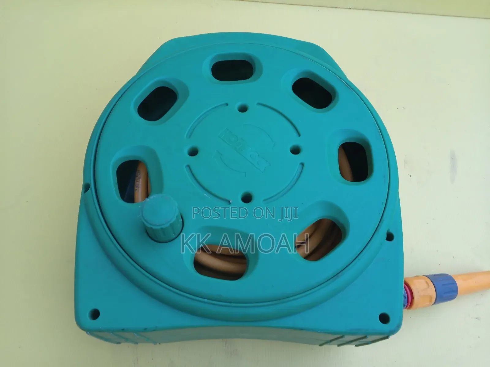 Tough Portable Hozelock Reel With Hose From Uk