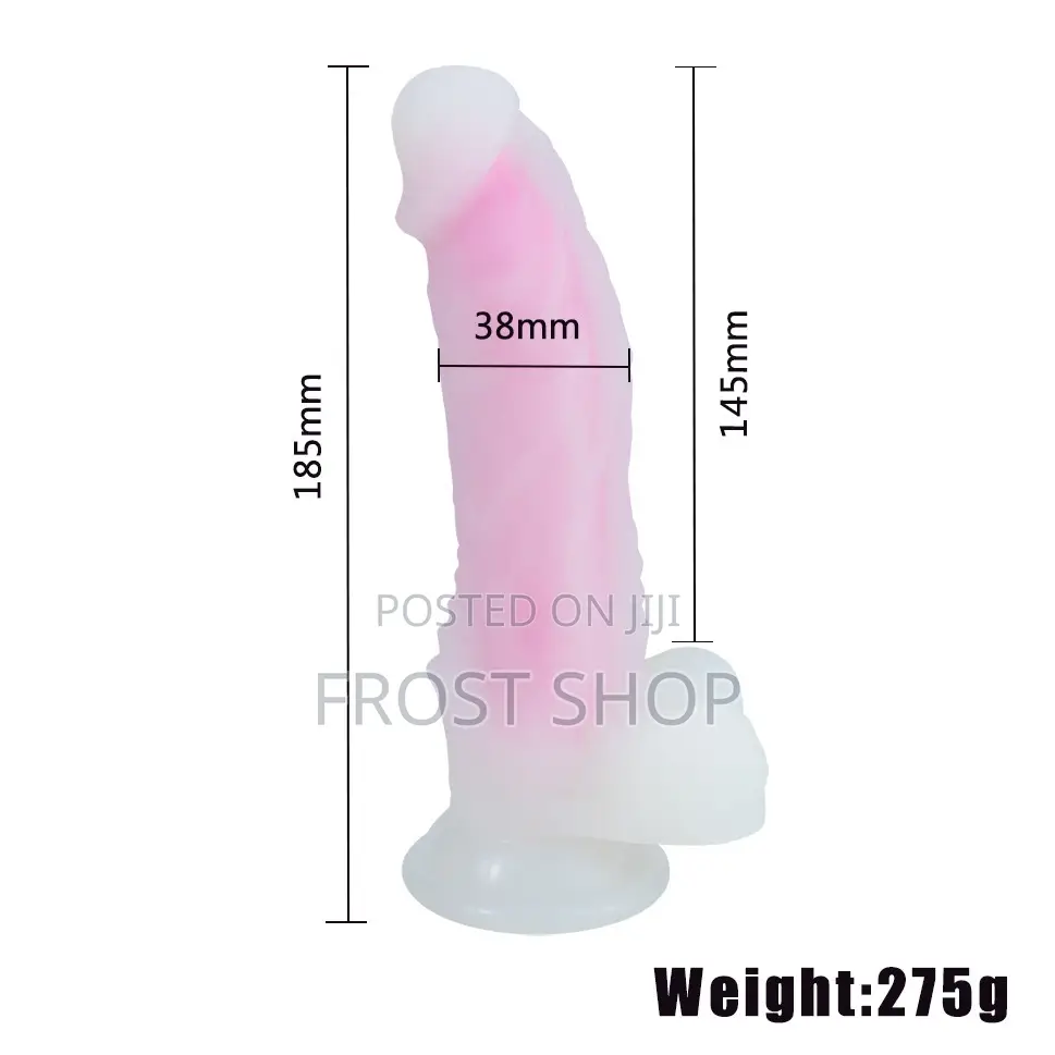 Glow in the Dark Dildo | Realistic Texture With Suction Cup