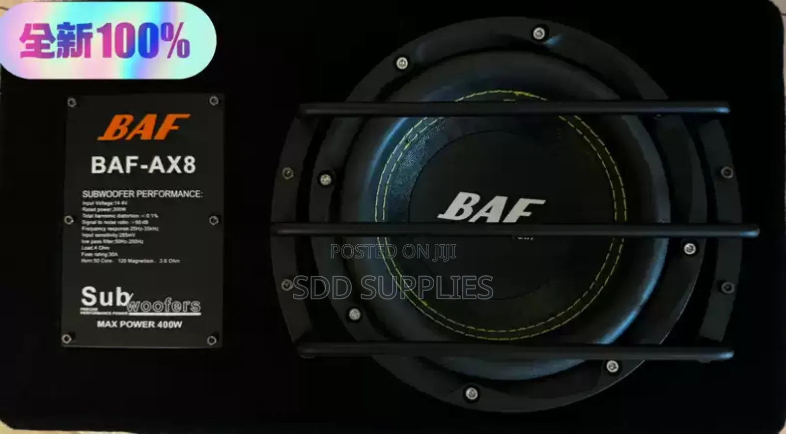 Uk Baf Ax8 Car Subwoofer