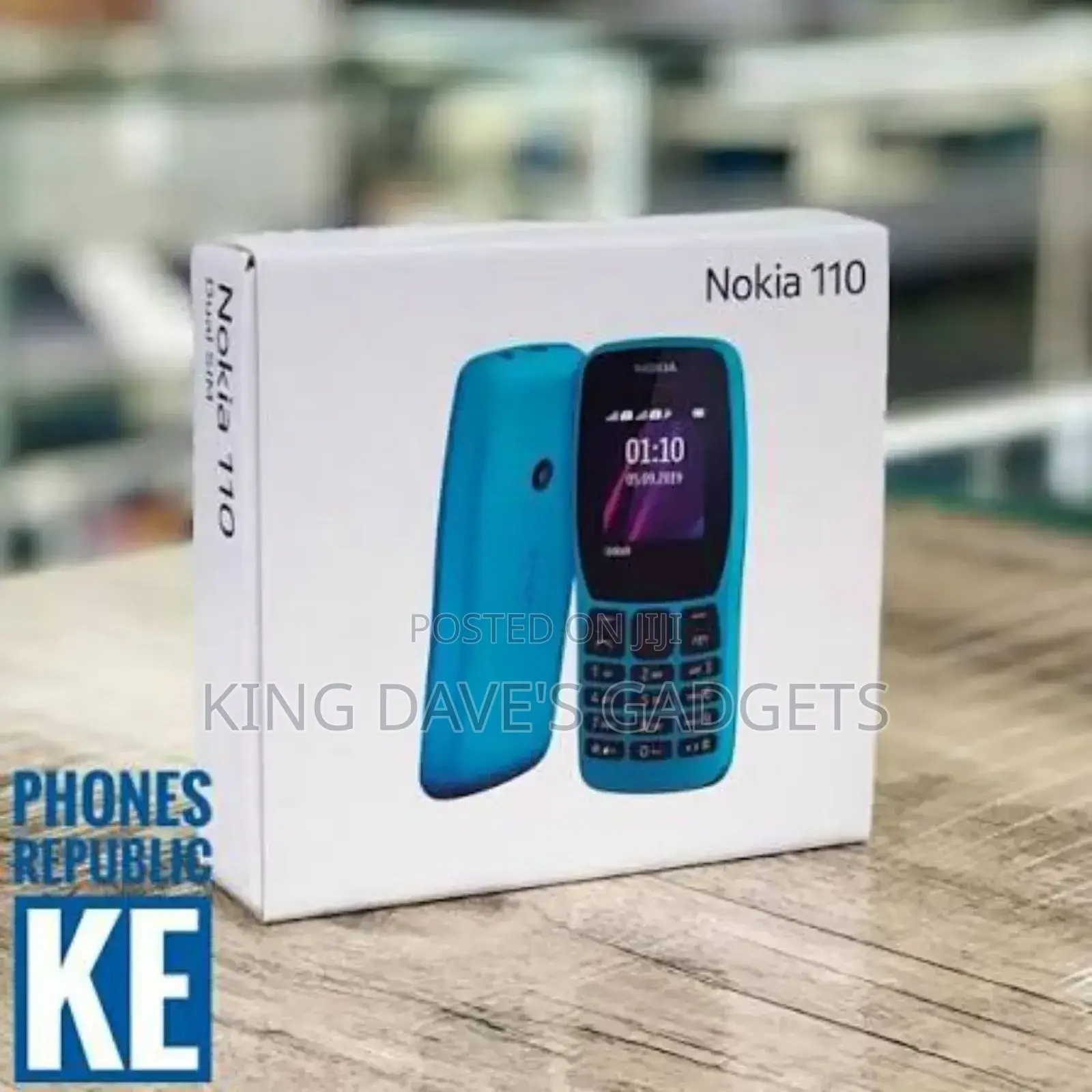 New Nokia 110 4G Black
