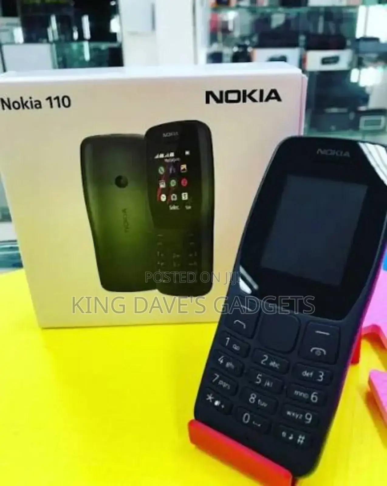 New Nokia 110 4G Black