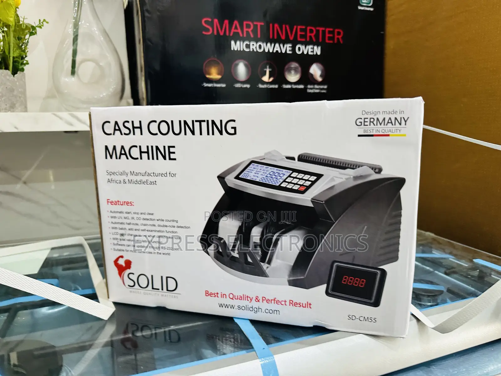 Spectacular Performance Sd-Mc55 Cash Solid Counting Machine