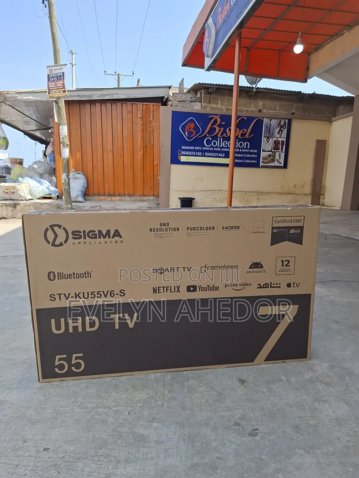 Sigma 55inches Smart Android Tv Full