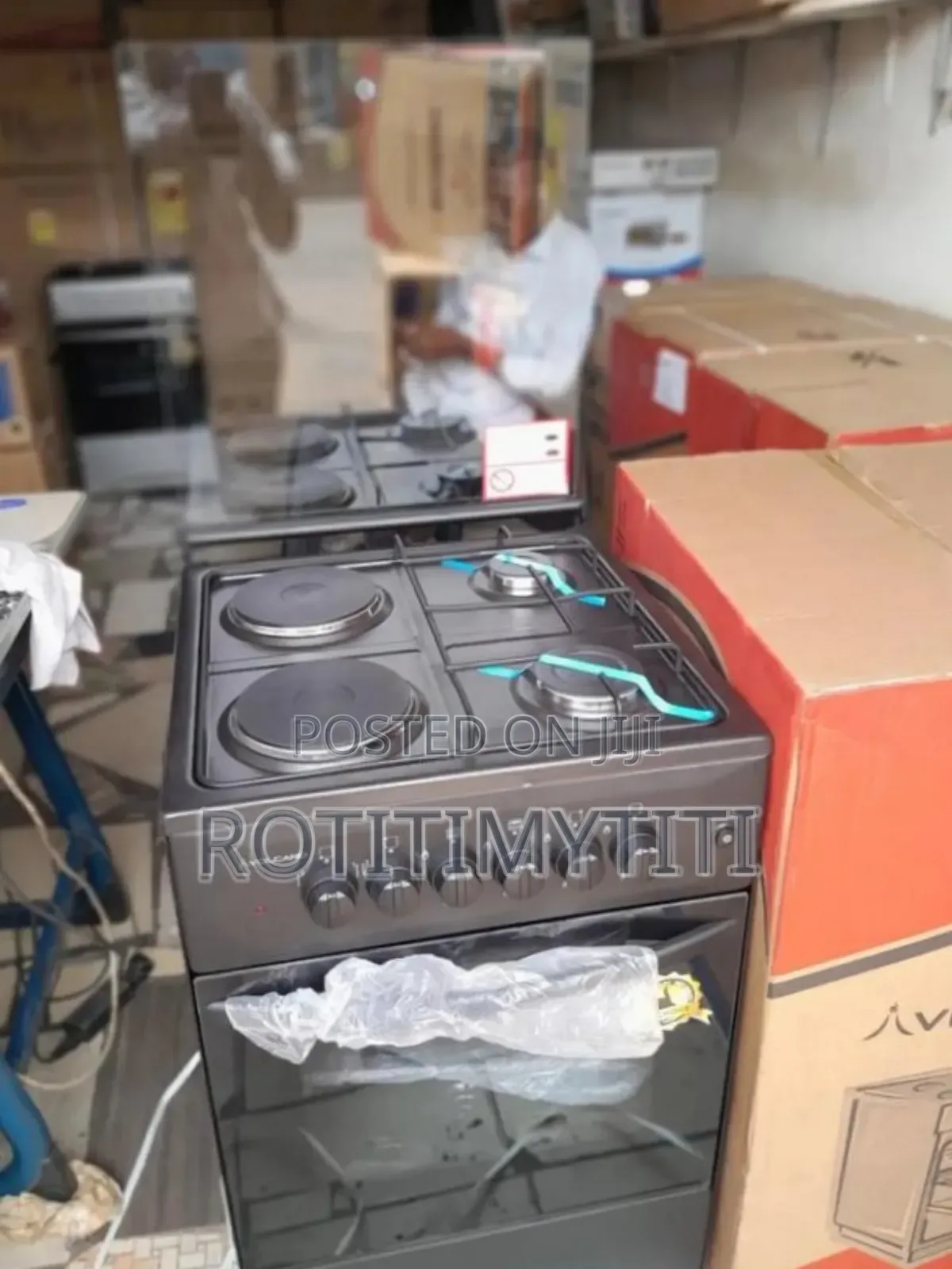 Have the Real Magic of the Volcano 50cm 2gas 2electric Stove