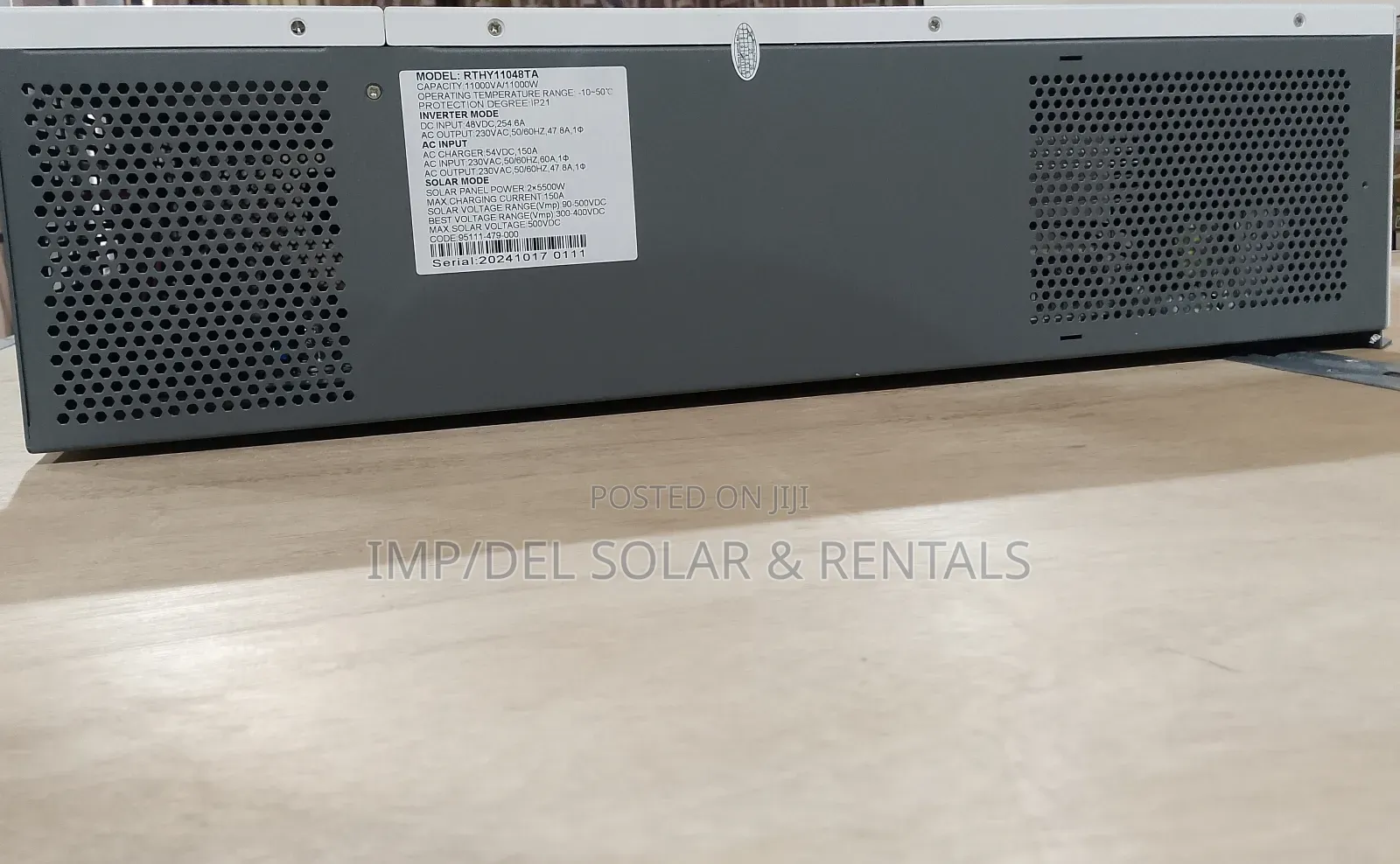 48v 11kw Solar Inverter Super Efficiency Hybrid