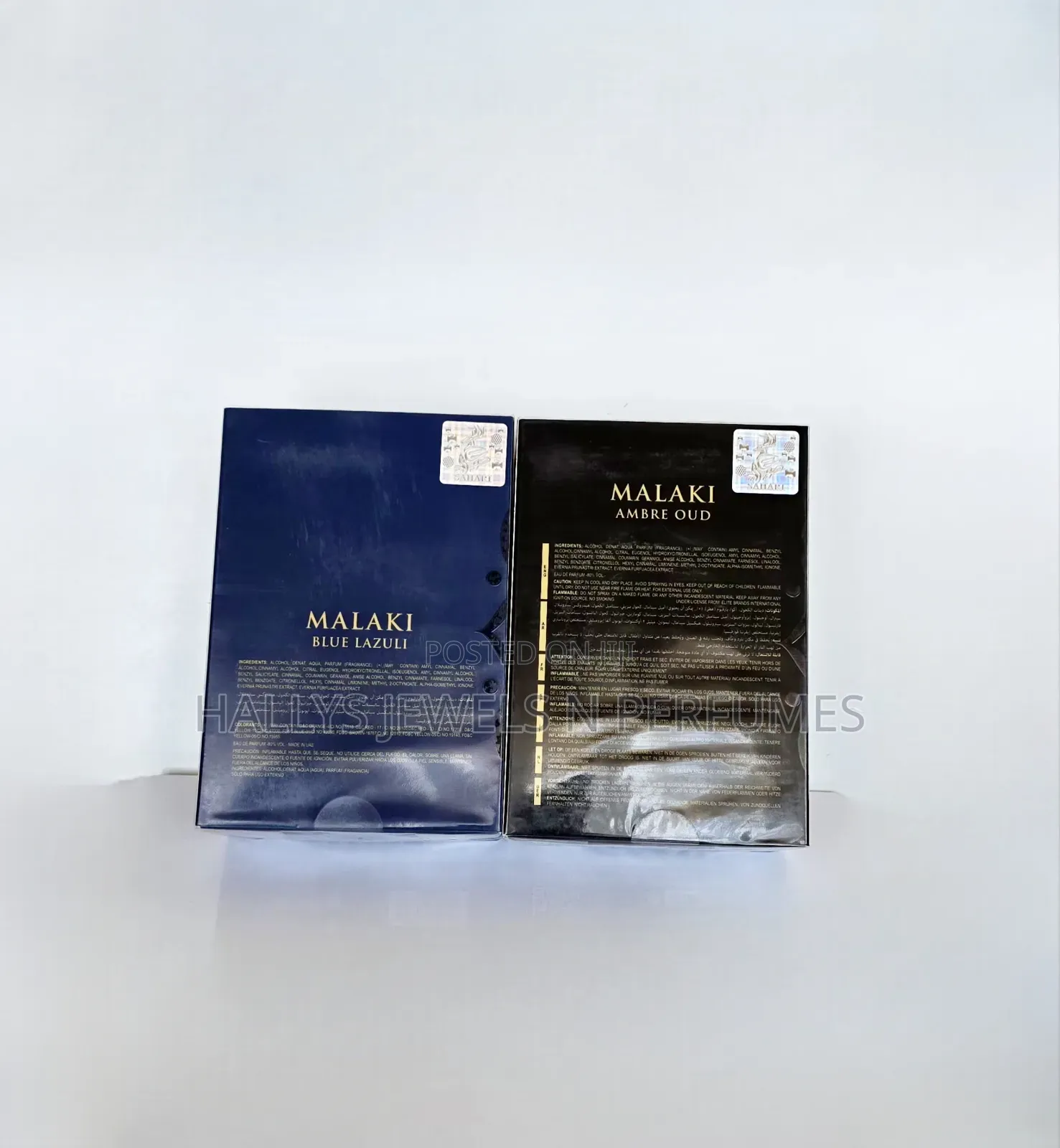 Malaki (Blue Lazuli, Amber Oud, Turquoise, Secret) Perfumes