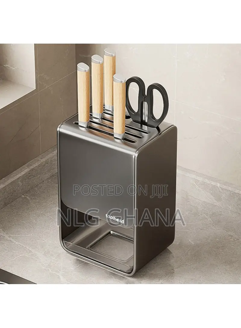 Knife Block Organizer Kitchen Countertop Cutlery Storage. Tvx28769