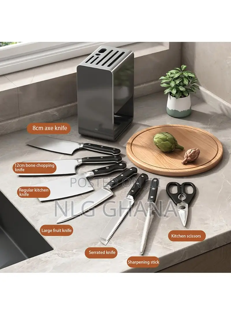 Knife Block Organizer Kitchen Countertop Cutlery Storage. Tvx28769