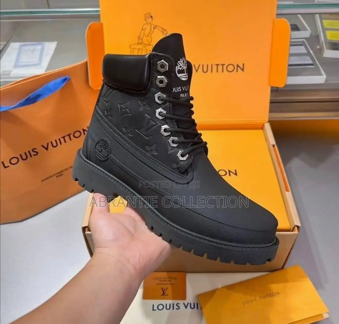 Louis Vuitton X Timberland Boots Available