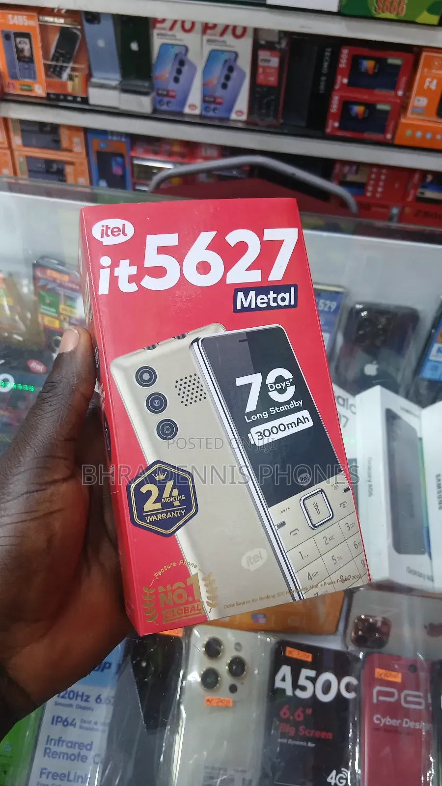 New Itel it5627 Black