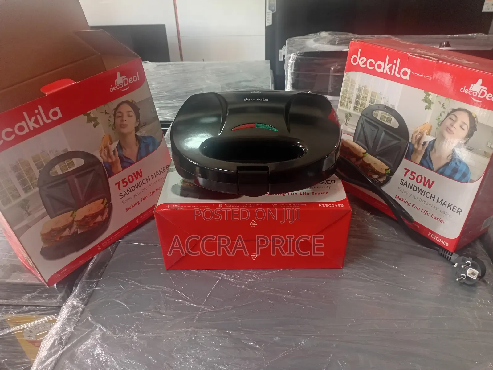 Easy Go Sandwich Maker 750w