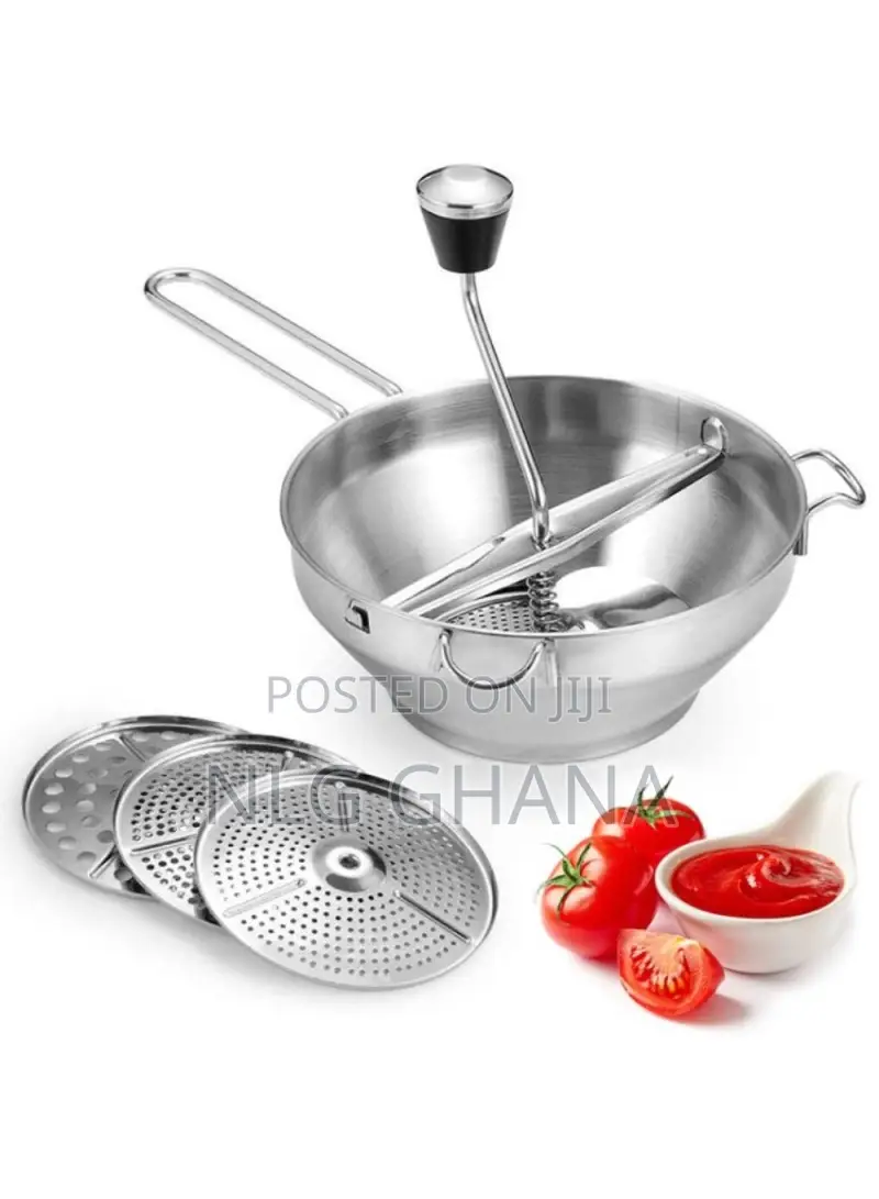 Stainless Steel Rotary Hand Grinder Set Food Potato. Tvx26023