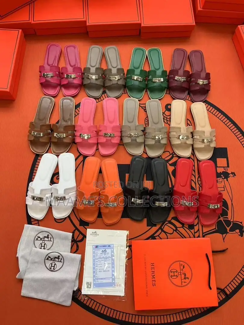 Original Hermes Oran Sandals / Slippers( in a Box)