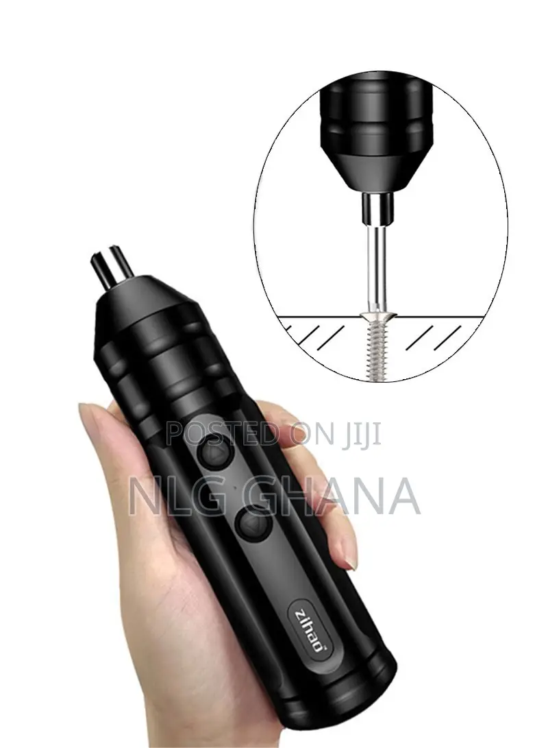 Mini Cordless Electric Screwdriver Portable Drill Tools Set. Tvx8400