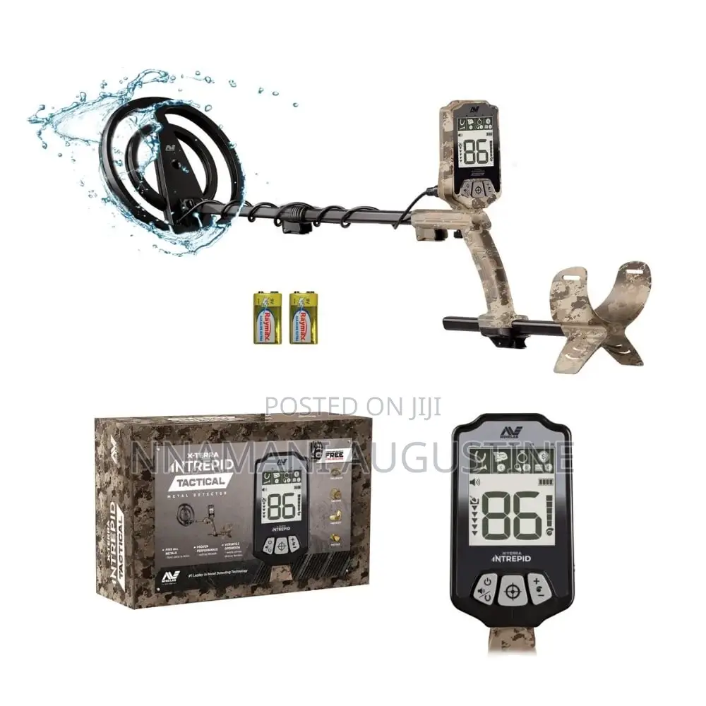 Minelab X-terra Intrepid, All-terrain Gold Detector