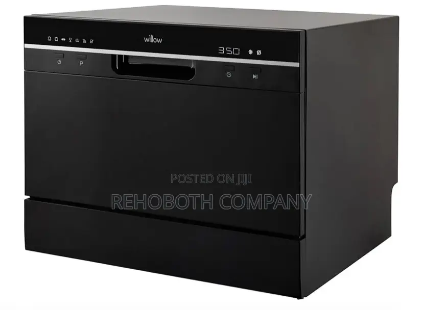 Willow Wttd6b 55cm Tabletop Dishwasher With 6 Place Settings,