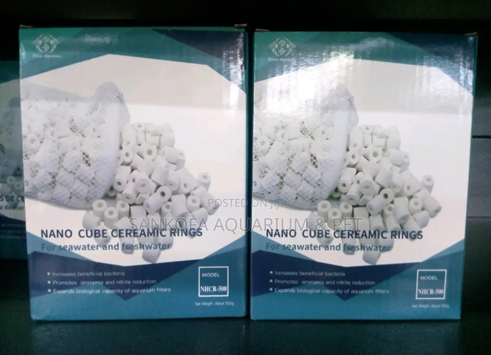 Nano Ceramics Cube Rings