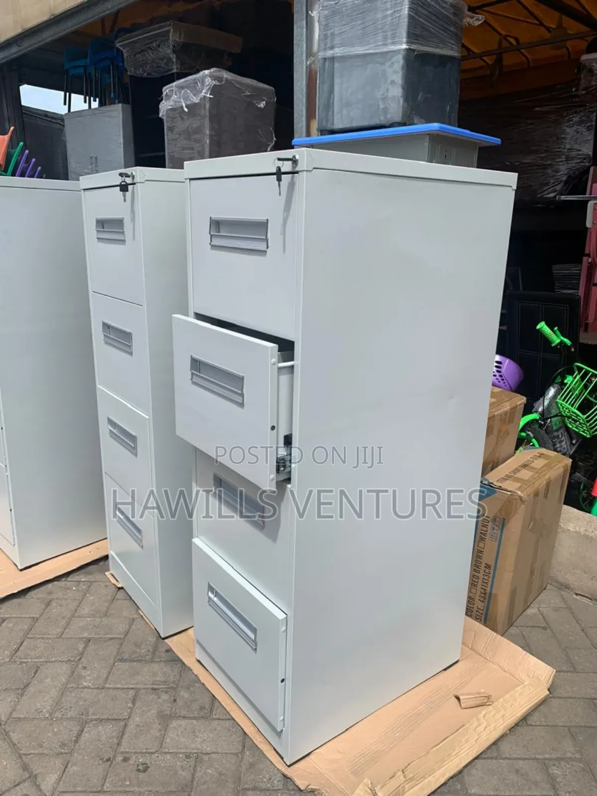 Quality Four Drawer Cabinet