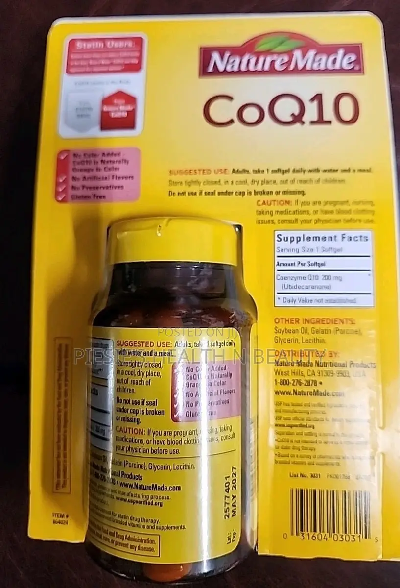 Nature Made Coq10 200 Mg 140 Softgels