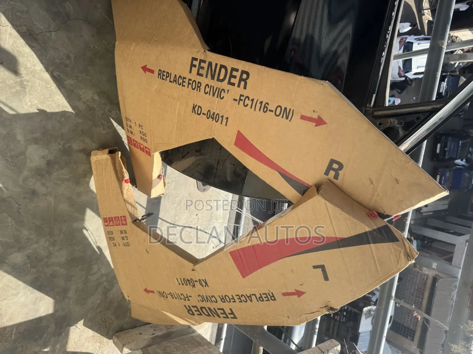 Honda Accord 2023-2024 Fender